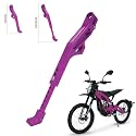 JFG RACING Sur Ron Kickstand,Motorcycle Kick Stand Side Aluminum Alloy CNC Adjustable for Surron Light Bee S/X Segway X160/X260 Talaria Sting Purple