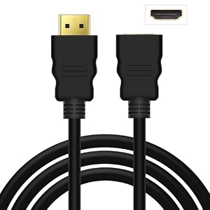 jgd products org 3 feet high speed gold plated hdmi male to female extension cable