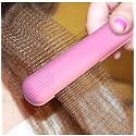 JGJ Portable Mini Electronic Hair Crimper Curling Iron Ceramic Design Styling Tool, Multicolour