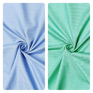 JHABAKS Unstitched Polycotton Giza Cotton Shirt Fabric