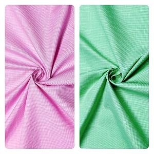 JHABAKS Unstitched Polycotton Giza Cotton Shirt Fabric