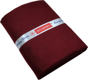 jhabaks cotton blend solid shirt fabric