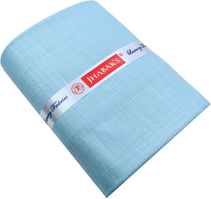 jhabaks cotton blend solid shirt fabric