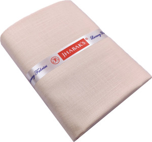 jhabaks unstitched cotton blend shirt fabric self design