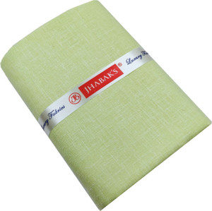 jhabaks cotton blend self design shirt fabric