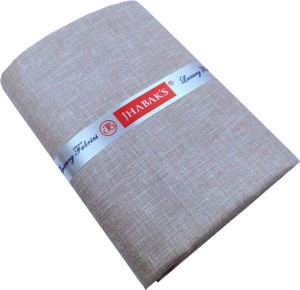 jhabaks cotton blend self design shirt fabric