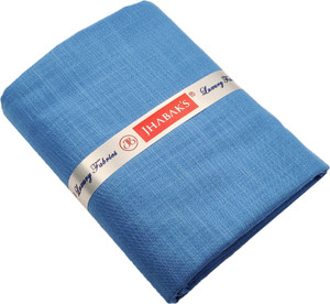 jhabaks unstitched cotton blend shirt fabric solid