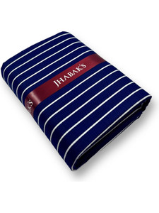 jhabaks cotton blend striped shirt fabric