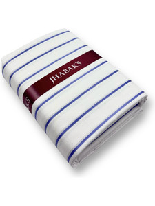 jhabaks cotton blend striped shirt fabric