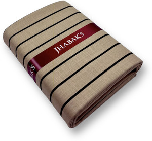 jhabaks cotton blend striped shirt fabric