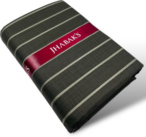 jhabaks cotton blend striped shirt fabric