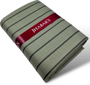 jhabaks cotton blend striped shirt fabric