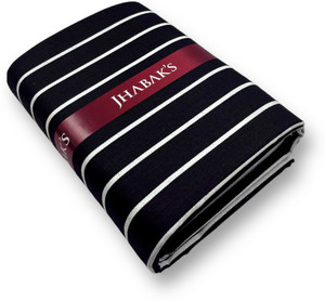 jhabaks cotton blend striped shirt fabric