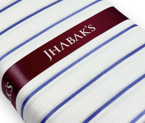 jhabaks cotton blend striped shirt fabric