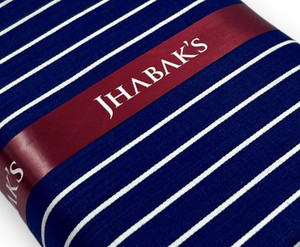 jhabaks cotton blend striped shirt fabric