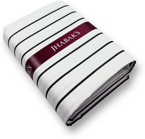 jhabaks cotton blend striped shirt fabric