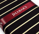 JHABAK'S Cotton Blend Striped Shirt Fabric