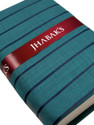 JHABAK'S Cotton Blend Striped Shirt Fabric