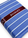 JHABAK'S Cotton Blend Striped Shirt Fabric
