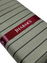 JHABAK'S Cotton Blend Striped Shirt Fabric