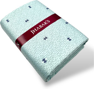 JHABAKS Polycotton Printed Shirt Fabric