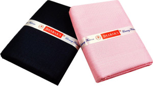 jhabaks pure cotton self design shirt  trouser fabric