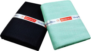 jhabaks pure cotton self design shirt  trouser fabric
