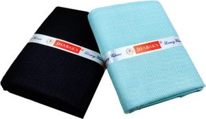 jhabaks pure cotton self design shirt  trouser fabric