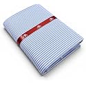 JHABAK39S Unstitched Cotton Blend Strip Shirt Fabric