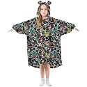 Wearable Blankets for Kids, Soft Warm Cozy Oversized Blanket Hoodie, Gifts 3-14 Y Boys Girls Teens with Pocket