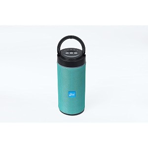 jhn 249 bluetooth speaker with 10w stereo sound upto 6 hrs playtime wireless multi-compatibility modes sea green
