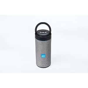 jhn 249 bluetooth speaker with 10w stereo sound upto 6 hrs playtime wireless multi-compatibility modes grey