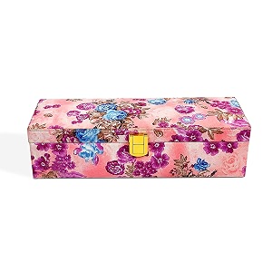 men and women premium wrist watch storage boxwatch boxwatch organizerwatch case for 5 watches purple flower