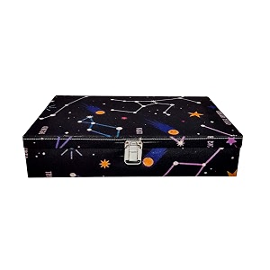 men and women vibrant print watch boxwatch casewatch organizer for 12 watches galaxy
