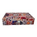 Men and Women Vibrant Print Watch Box/Watch Case/Watch Organizer for 12 Watches (Crown)