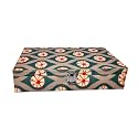 Men and Women Vibrant Print Watch Box/Watch Case/Watch Organizer for 12 Watches (Corona)