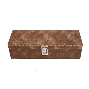 men and women watch boxwatch casewatch organizer for 5 watches caramel brown