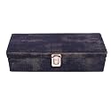 Men and Women Watch Box|Watch Case|Watch Organizer for 5 Watches (Combat Blue)