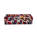 Vibrant Print Men And Women Watch Case| Watch Box | Watch Organizer For 5 Watches (Abstract)
