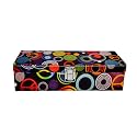 Vibrant Print Men And Women Watch Case| Watch Box | Watch Organizer For 5 Watches (Peace)