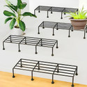 jhsfd Iron IndoorOutdoor Flower PotPlant Stand for