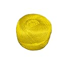 Rope 2.5 MM Nylon Clothing Line String, Rope for Clothes Drying, Twisted Multi Ferrous Multipurpose Outdoor (Length- 50 M)- Yellow