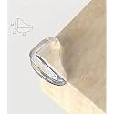 JIALTO Baby Proofing Corner Guards - Self Adhesive, Transparent, L Shape Edge Protectors for Child Safety on Furniture (L Shape, Pack of 10)