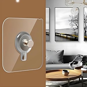 jialto photo frame hooks for wall without drilling 20 pack self adhesive hooks for heavy duty strong nail free for hanging photo framewall clockkitchen accessories items