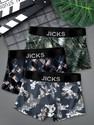 jicks Pack of 3 Printed Men Trunk