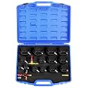 JIFETOR Turbo Boost System Leak Tester 17PC Kit to Turbocharger Intercooler