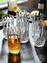JIGSHTIAL Pack of 4 Glass WaterJuice Glass