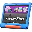 JIKOCXN Kids Tablet, Android 16 Tablet for Kids 10 inch Octa-Core with Case, 24GB RAM 64GB ROM 1TB TF Card Expandable for Toddler Children, Parental Control, Dual Camera, BT5.0, WiFi (Light Blue)