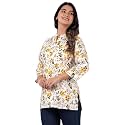Jikonet Women39s Printed Rayon Straight Short Kurti