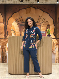 JIKRA JAIPUR Top Pant Co-ords Set